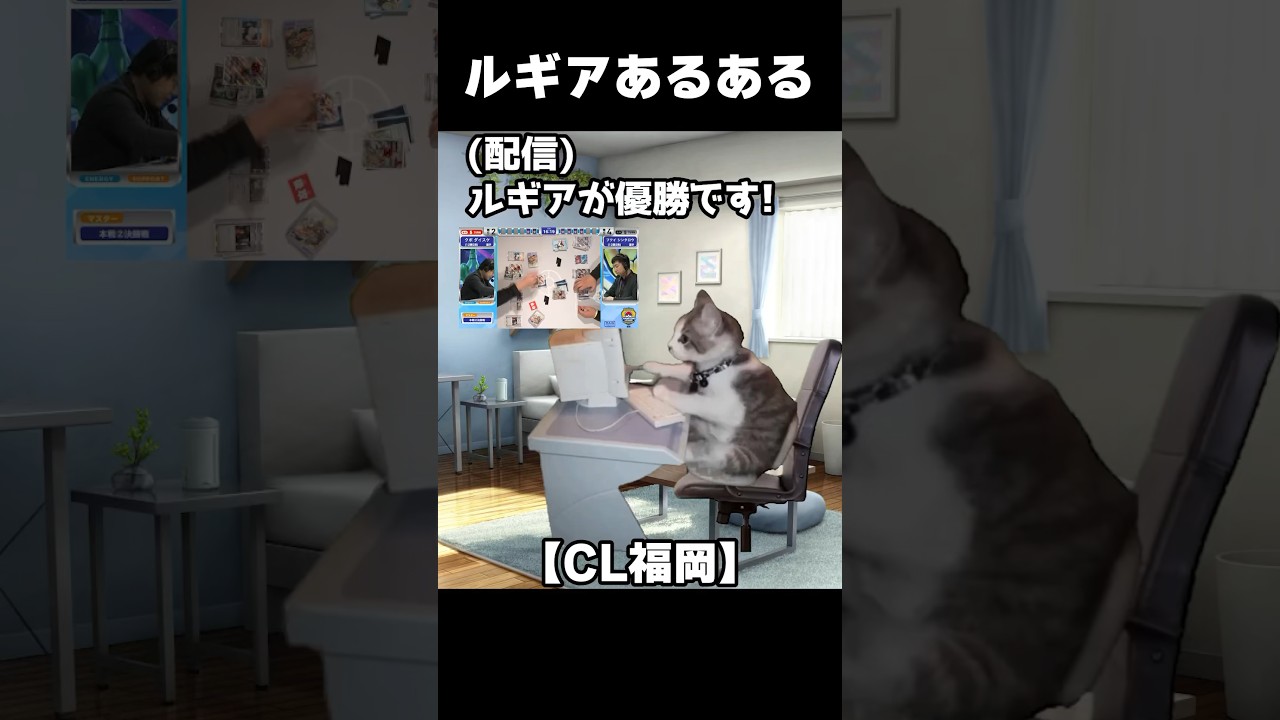 ルギアあるある #猫ミーム #猫マニ #catmemes