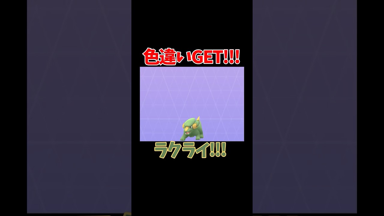 【ポケモンGO】色違いGET!!!ラクライ!!!#pokémon #ポケモン #pokémongo #ポケモンgo #色違い #ラクライ