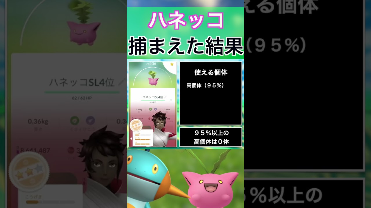 【ポケモンGO】田舎でハネッコのスポットライトアワーをやった結果 #shorts #pokemon #ポケモンgo