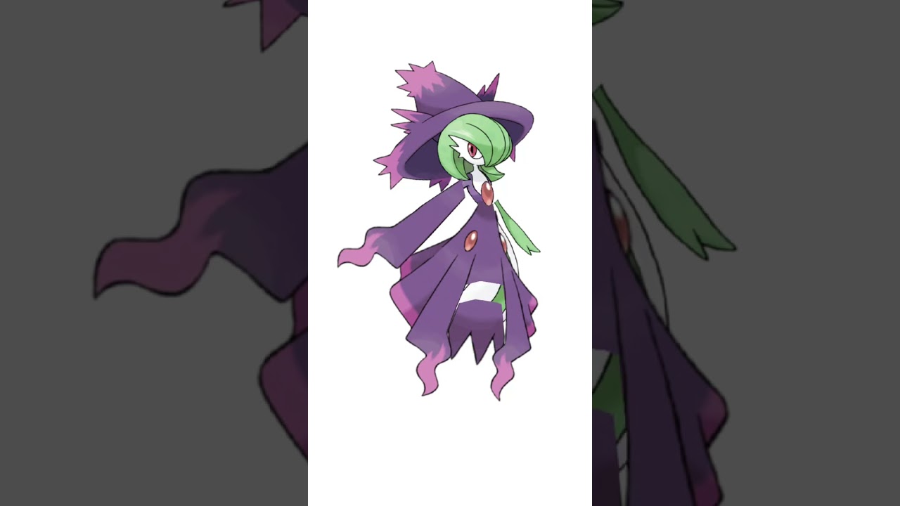 サーナイト＋ムウマージ合成。魔女サーナイト　#ポケモンフュージョン #改造ポケモン  #伝説のポケモン #最強ポケモン #pokemon