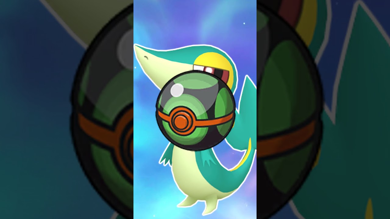 【オシャボ】色違いツタージャみんなは何ボールに入れる？#shorts #ポケモンsv #ポケモンsv色違い #pokémon