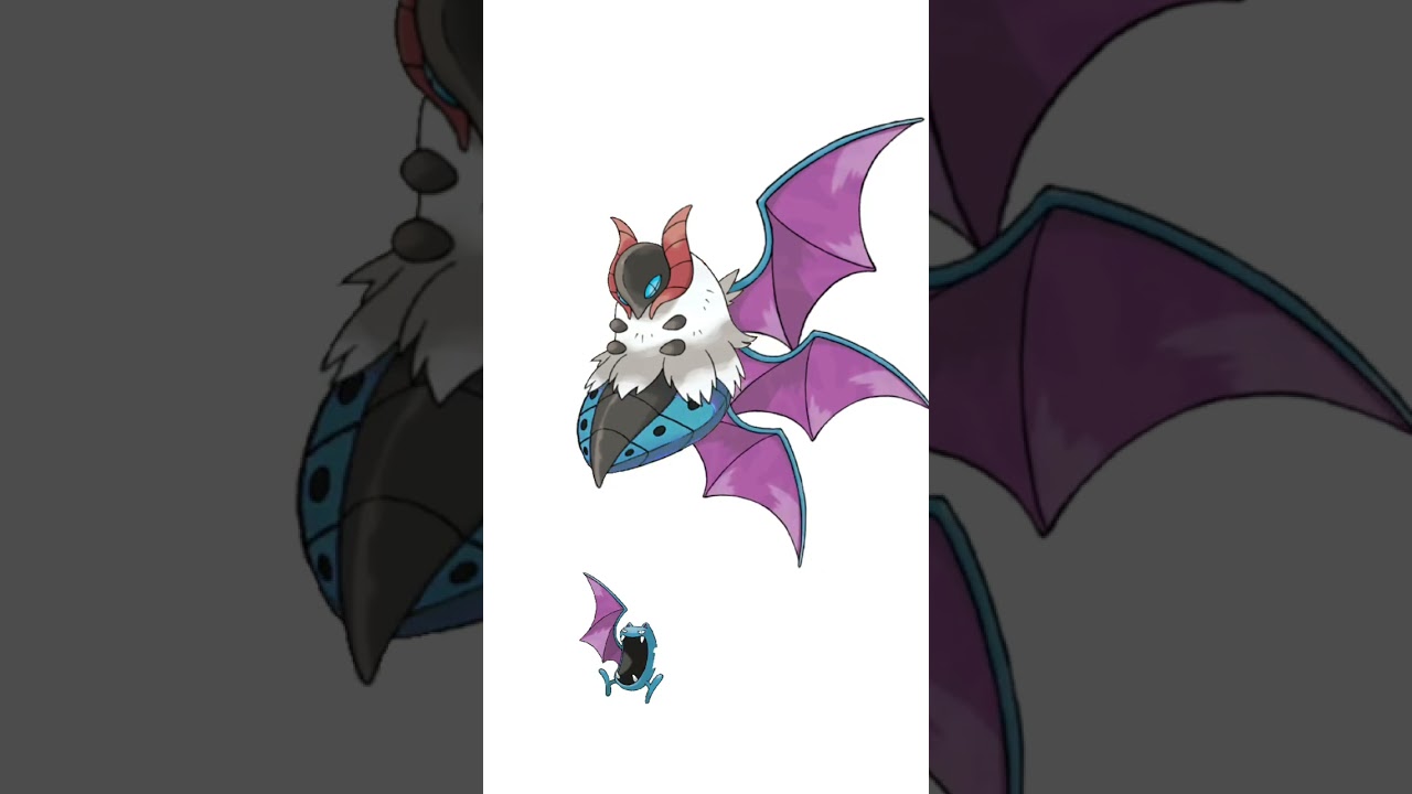 ウルガモス＋ゴルバットで作った吸血蟲ポケモン　#ポケモンフュージョン #pokemon #改造ポケモン  #伝説のポケモン