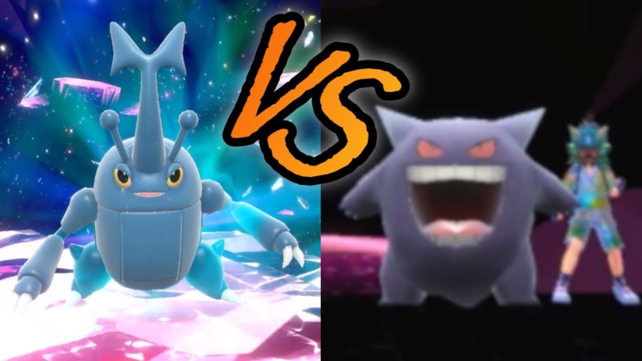 [ ソロ : 星6 ⭐︎⭐︎⭐︎⭐︎⭐︎⭐︎ ] ゲンガー VS  ヘラクロス テラレイドバトル 英語版ポケモンSV