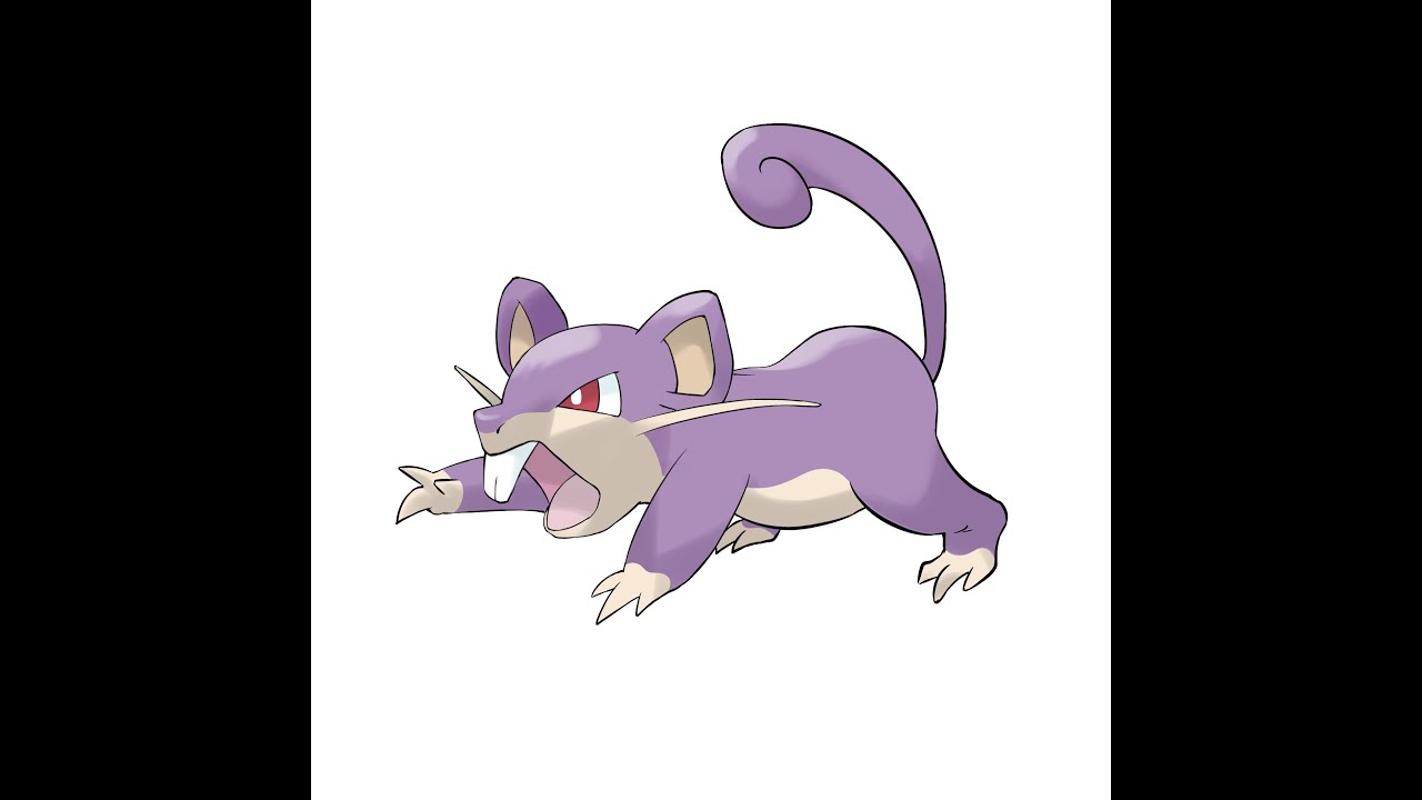 かいてみた ポケモン0019コラッタ