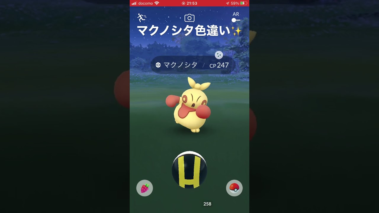 マクノシタ 色違い✨