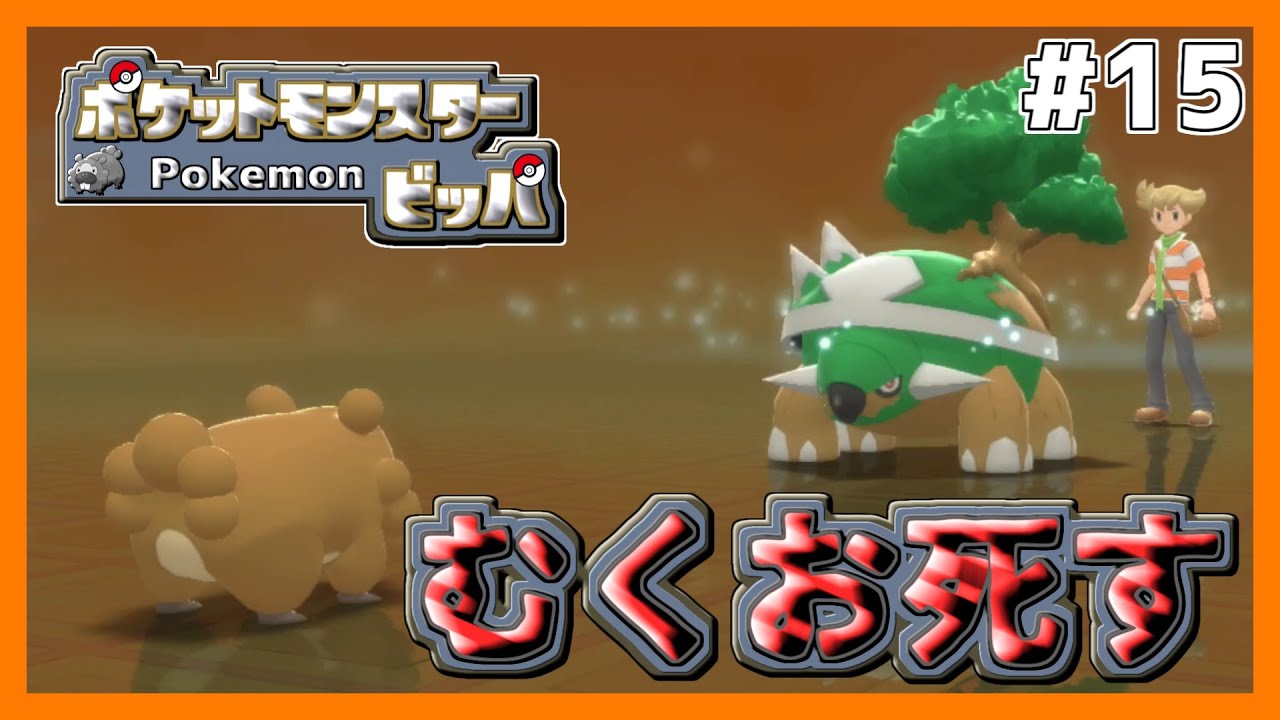 【ポケモンビッパ】ビッパ1匹で殿堂入りを目指す旅【#15】