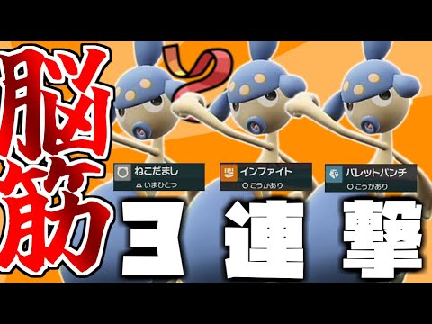 雑に初手3連撃チャーレムで対面を壊していく！！【ポケモンSV】【ゆっくり実況】