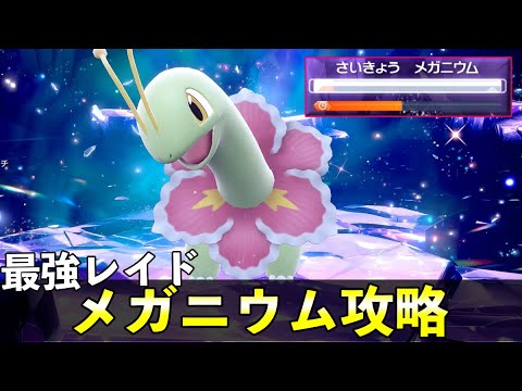 ★７「最強メガニウム」ソロレイド対策！おすすめポケモン安定攻略方法を徹底解説【ポケモンSV】