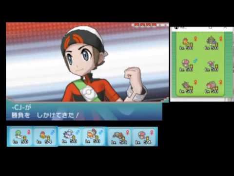 ポケモンORAS初心者のダブルレート実況1メガサーナイト