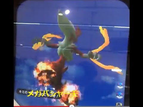 ザ・ポケモントレッタ01弾メガバシャーモにメガ進化  神奇賽貝TRETTA