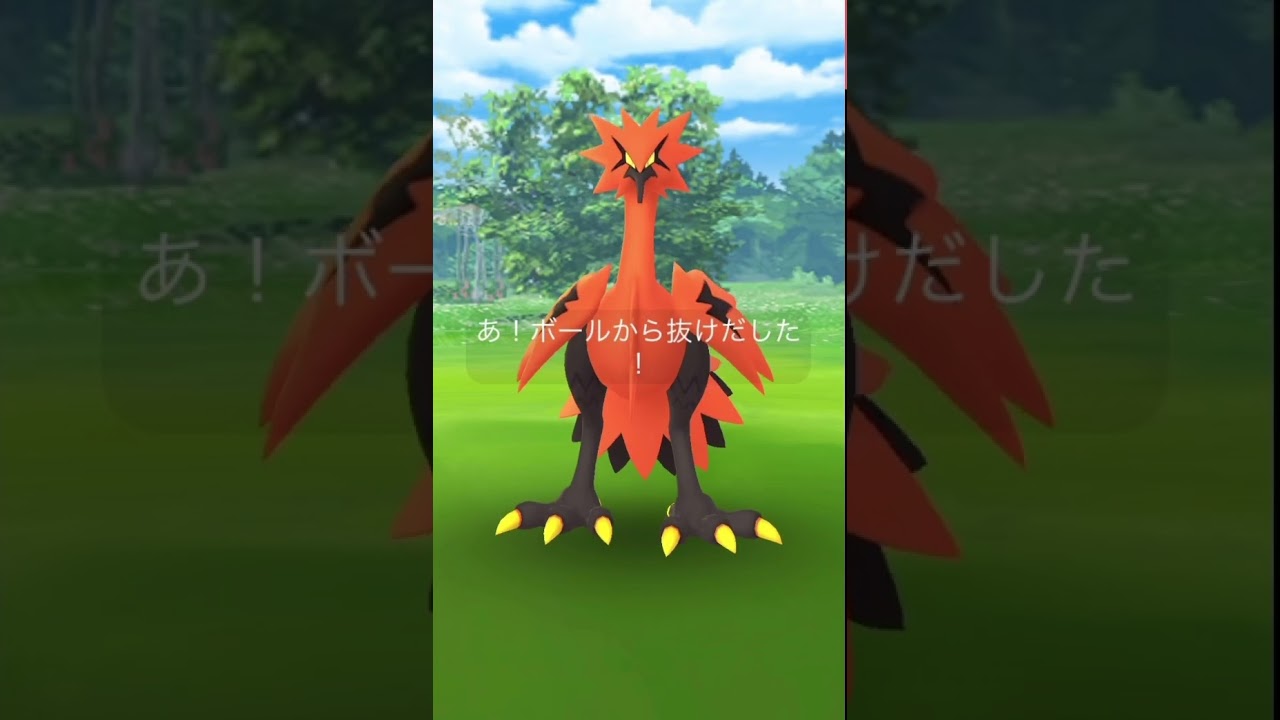 手がかじかんでガラルサンダー逃す#shorts