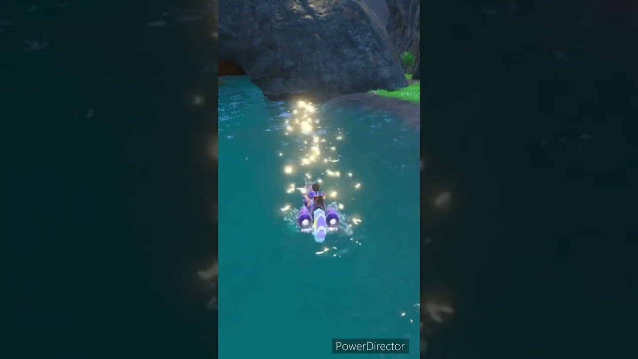 【ポケモンバイオレット】ちゃんと水中にいるタッツーと出会えた　#ポケモンバイオレット #ゲームリハビリ #shorts