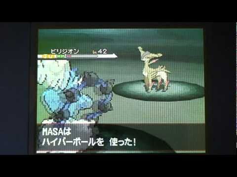 ポケットモンスターホワイト　ビリジオン戦