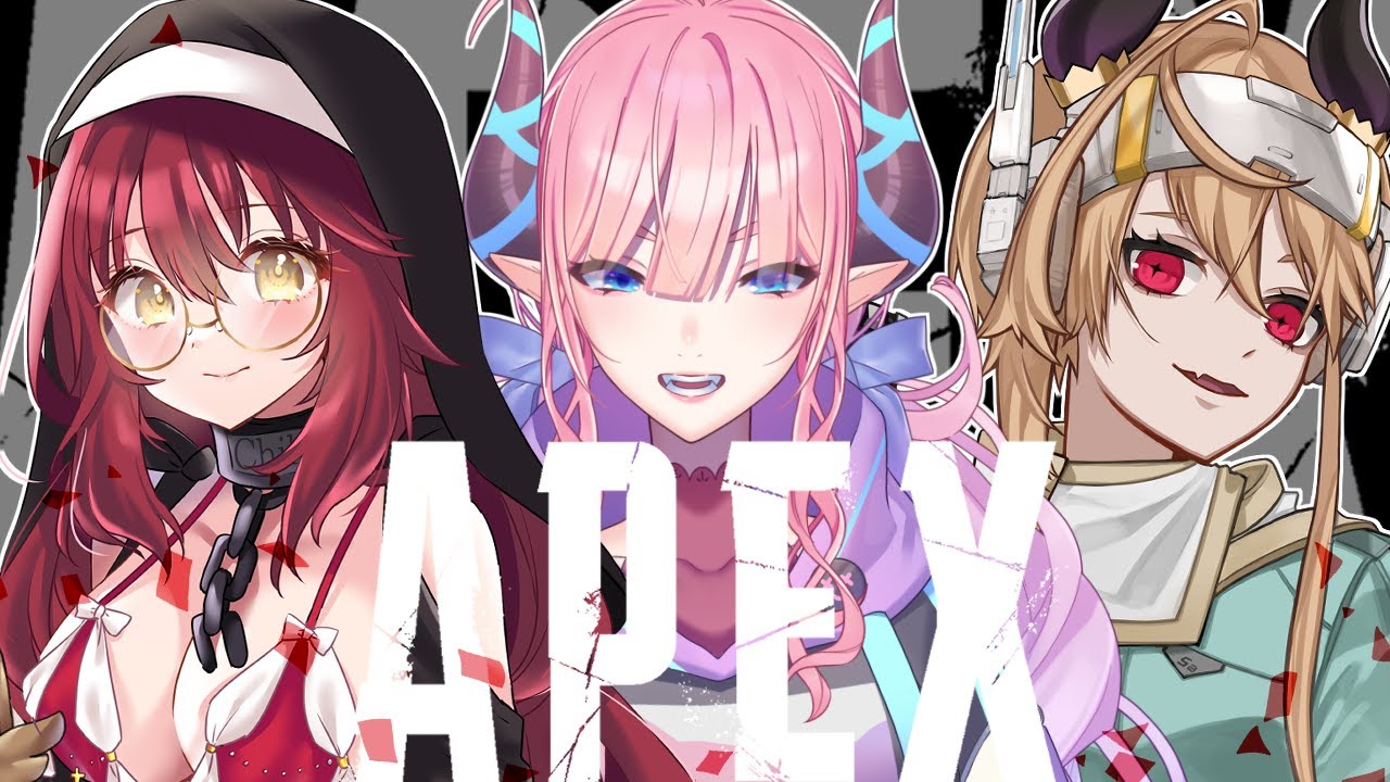 【コラボ/APEX】友達とやるAPEXがいっちゃん楽しいよね!!【鮮花千花/見習マオ/ピッピ】