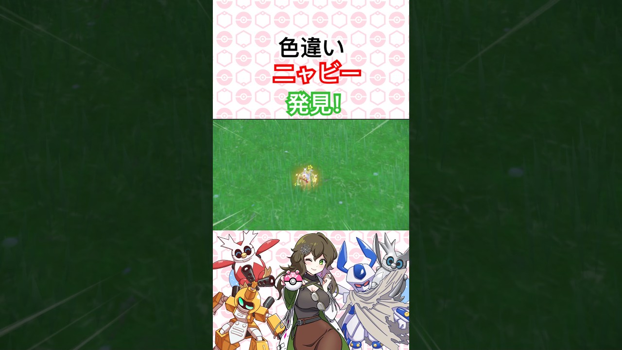 色違いニャビー発見【ポケモンSV】 #ポケモン #ポケモンsv #色違い #pokémon #short #shorts