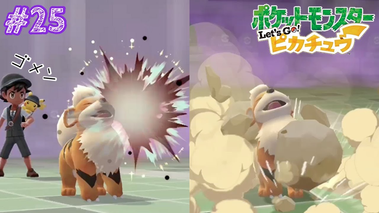 出来の悪いトレーナーで本当にごめん【ポケットモンスター Let’s Go！ピカチュウ】#25