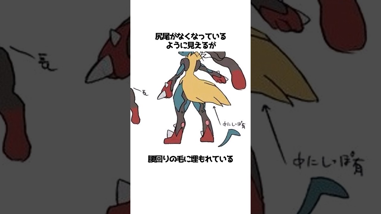 【ポケモン】メガルカリオに関する面白い雑学#shorts