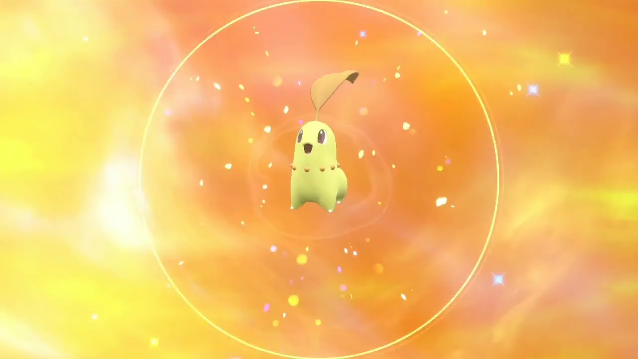 色違いチコリータ進化【SVVersion】チコリータ、ベイリーフ、メガニウム