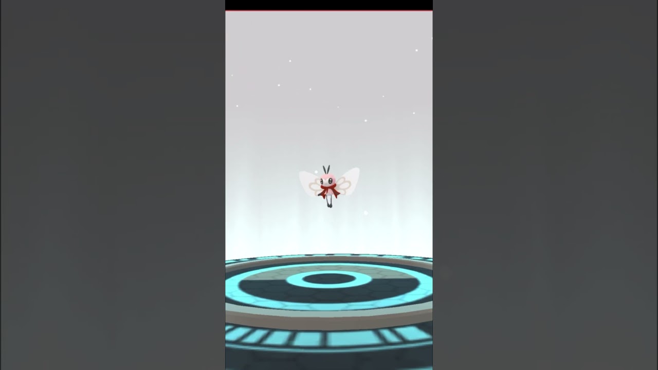 色違いアブリーをアブリボンに進化させてみた！ #ポケモンGO #pokemongo #色違い