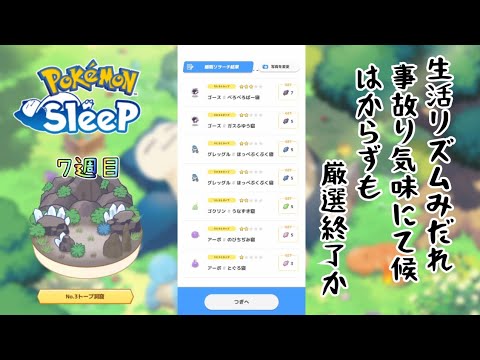 【ポケモンスリープ】こっこおばちゃんの睡眠リサーチ記録 269日目