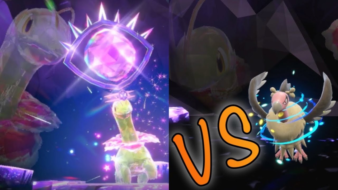 [ ソロ ]  バルジーナ VS 最強メガニウム テラレイドバトル 英語版ポケモンSV