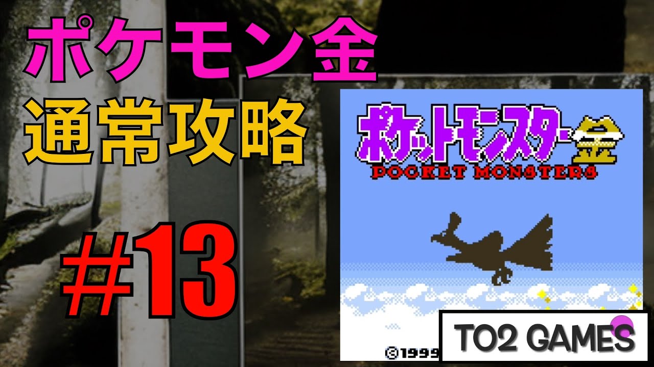 【ポケモン金】#13  ノコッチゲット　【じっくり実況】