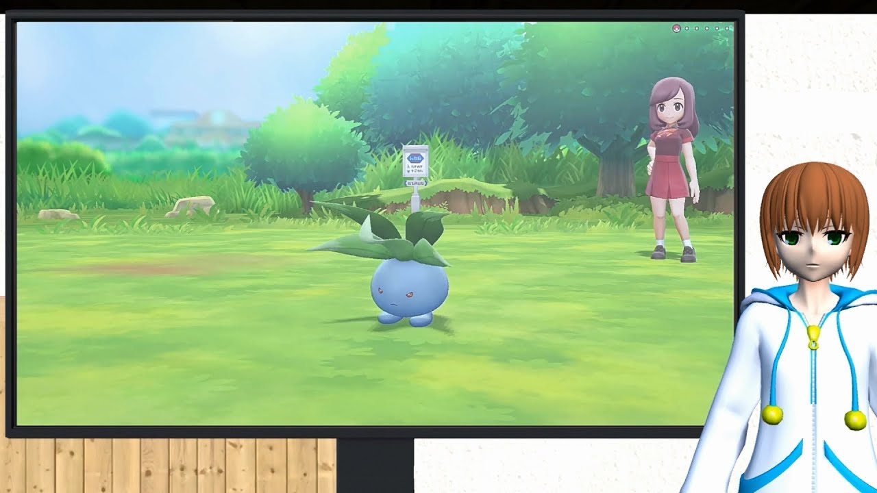 No.43ナゾノクサ　技名が言えないいつき　ポケットモンスター  Let's Go! ピカチュウ・イーブイ　マスタートレーナーに挑戦《ポケモン　ピカブイ》