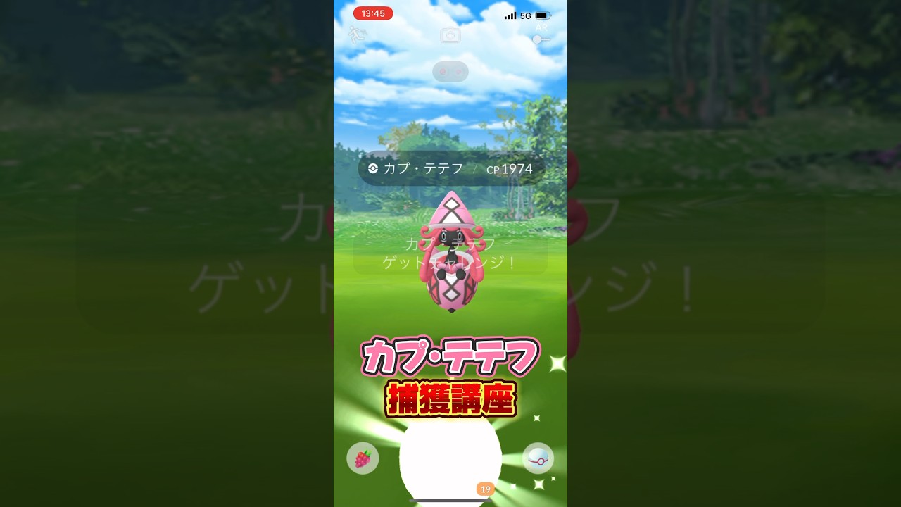 カプ･テテフの手首に着いてるのって…シュシュなん??ギャルみたいで可愛いねw【ポケモンGO】