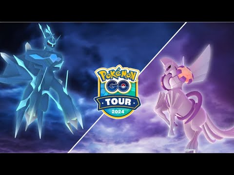 【ポケモンGO】戦闘！ディアルガ・パルキア BGM-シンオウツアーVer-