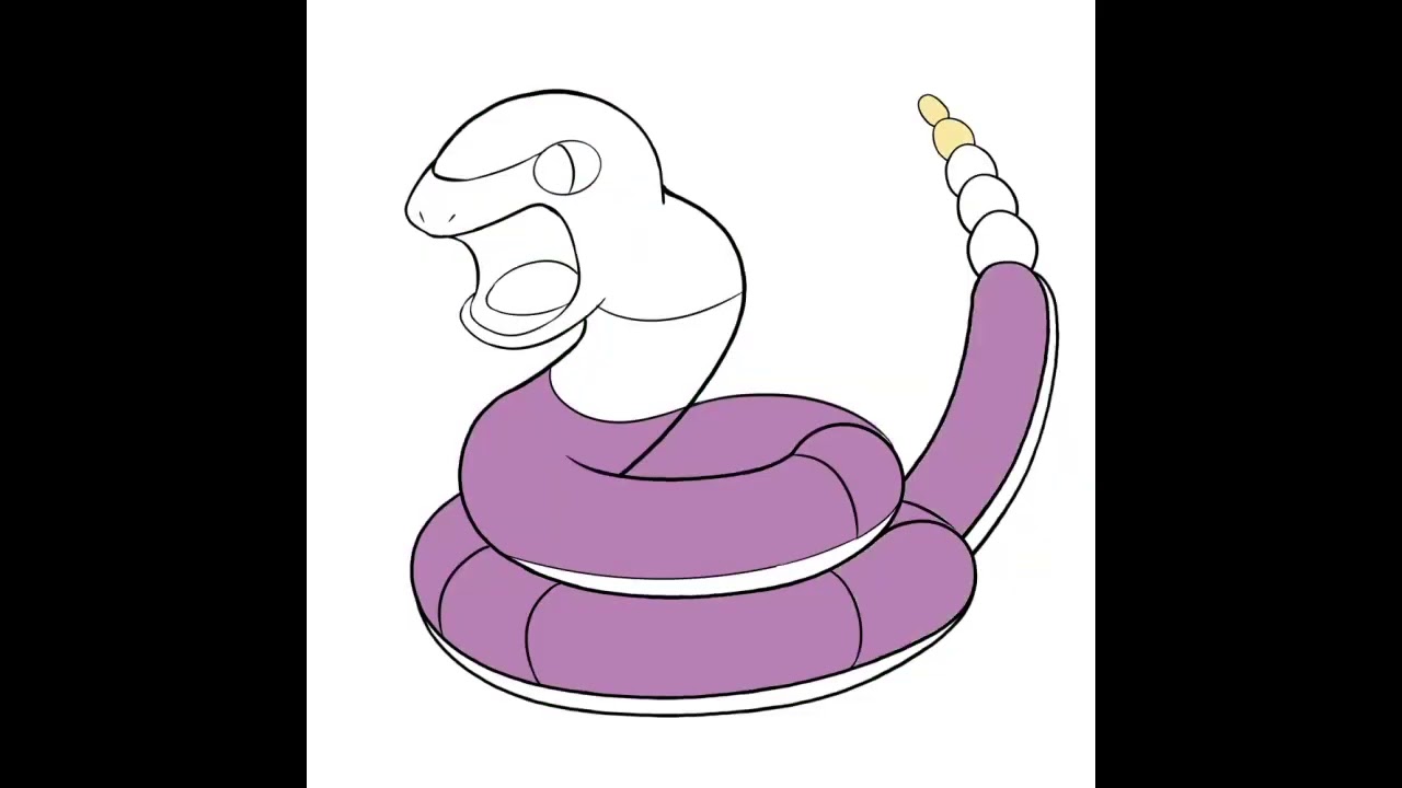 かいてみた ポケモン0023アーボ