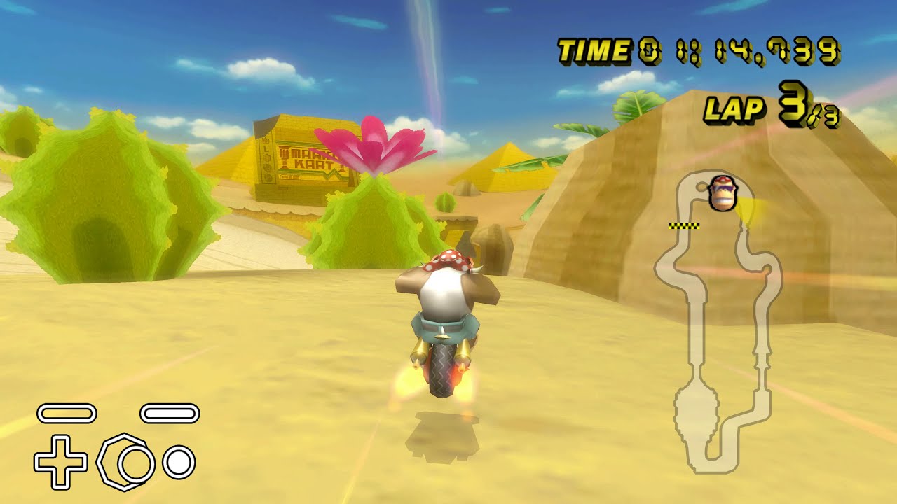 【MKW 日本10位】カラカラいせき - 1:48.573 (Puyomo)