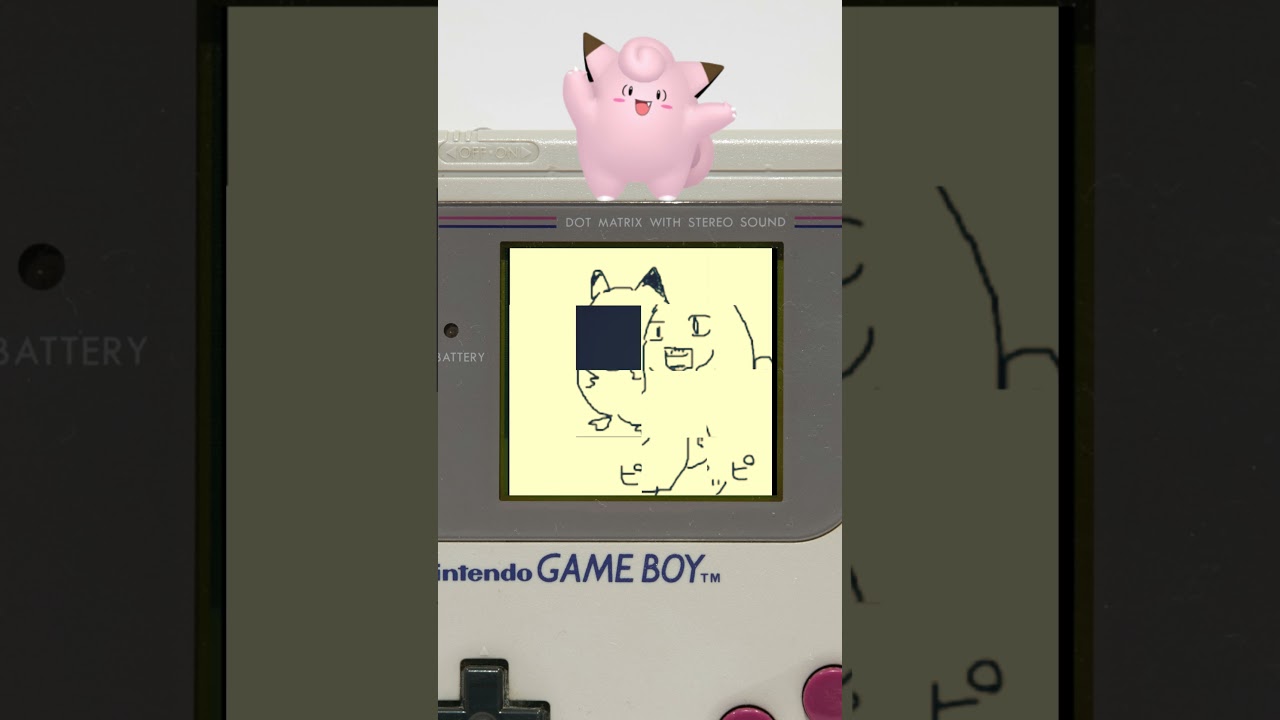 【ポケモン】うろ覚えでピッピ描いてみた  #お絵描き