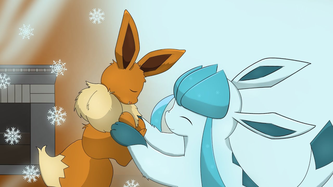 【ポケモン】グレイシア x イーブイ | 優しいグレイシア