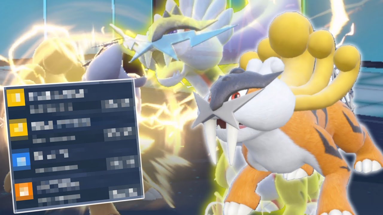 タケルライコが強いなら「ライコウ」も強いに決まってるだろッ！！！【ゆっくり実況】【ポケモンSV】