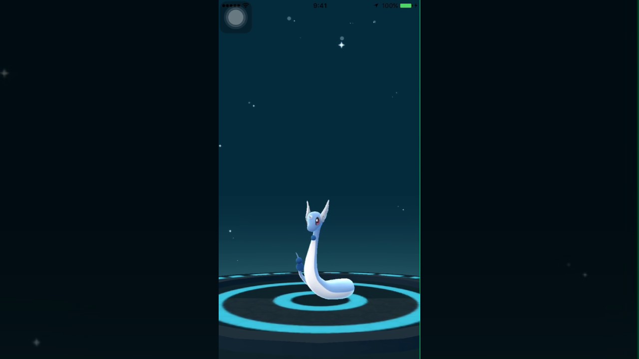 ポケモンGO！進化映像「ミニリュウ→ハクリュー」高画質