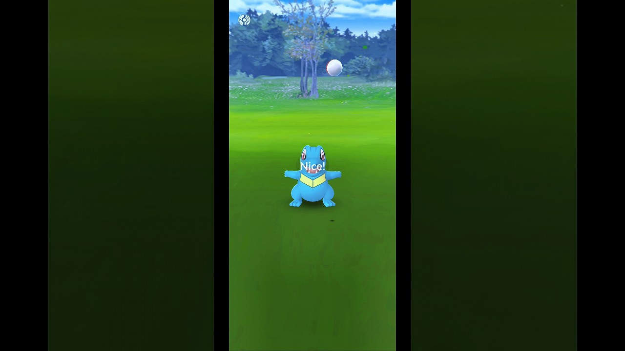 I Caught Totodile in Pokemon Go #Shorts #PokemonGo #Totodile