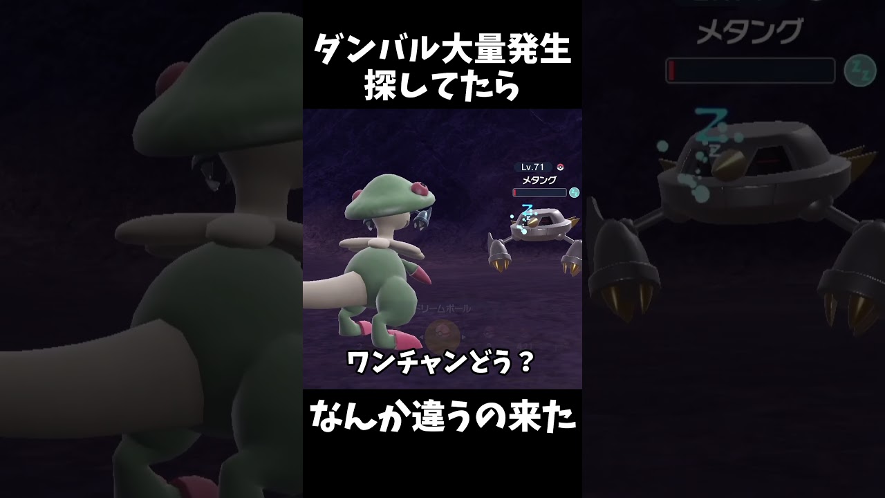 「色証メタグロス」が欲しくてダンバルの大量発生探してたらなんか違うの来たｗ【ポケモンSV】