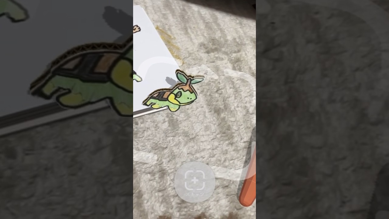 #ポケモン　#らくがきar  ナエトル可愛すぎ