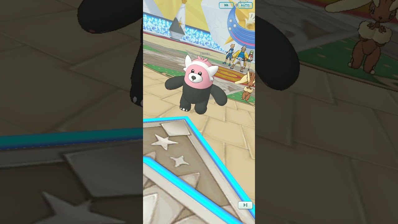 ポケモンマスターズ　ハラ（キテルグマ）バディーズわざ