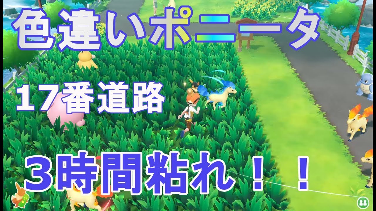 【色違い】ポニータをゲットせよ！【ピカブイ】