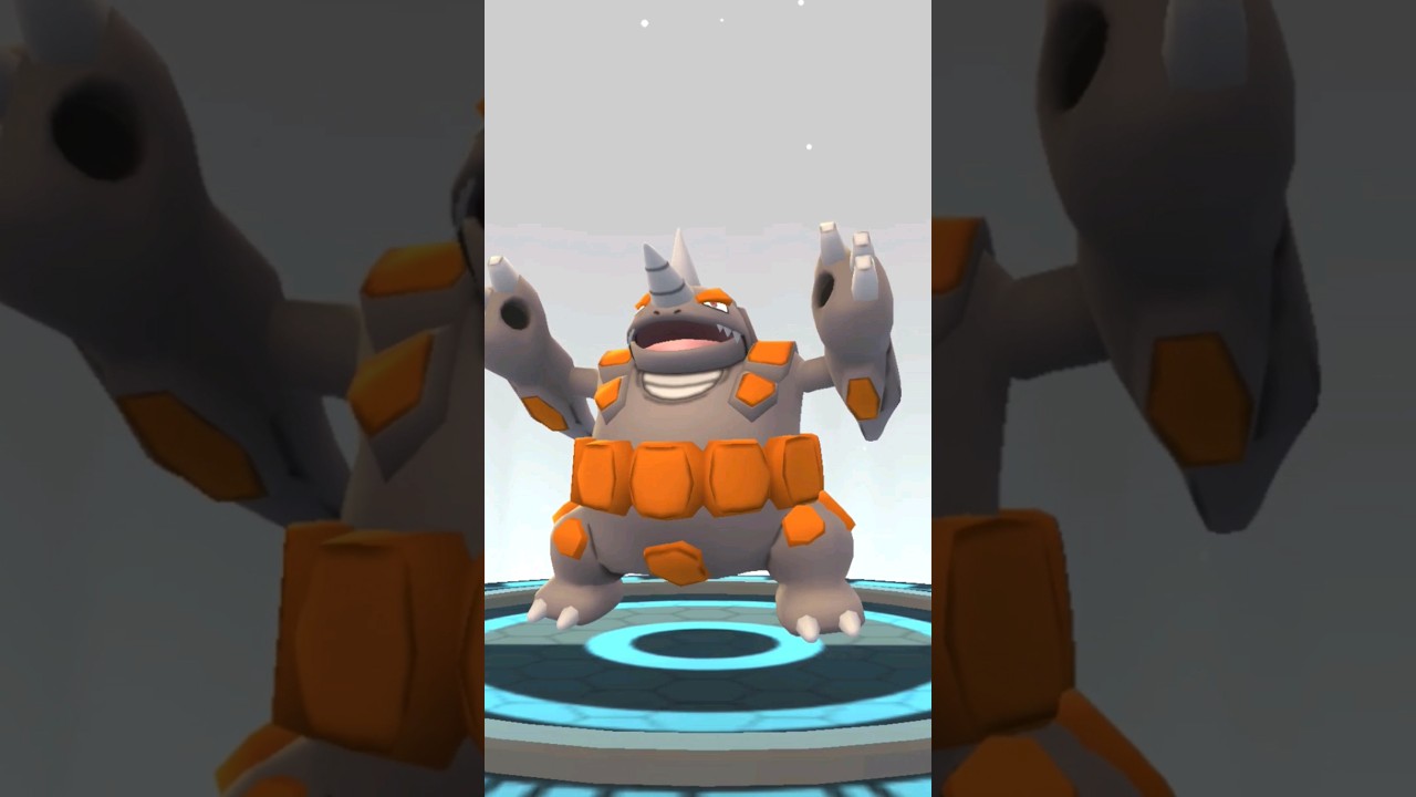 RHYHORN RHYDON RHYPERIOR EVOLUTION!! #pokemongo #pokémon #pokemon #shorts