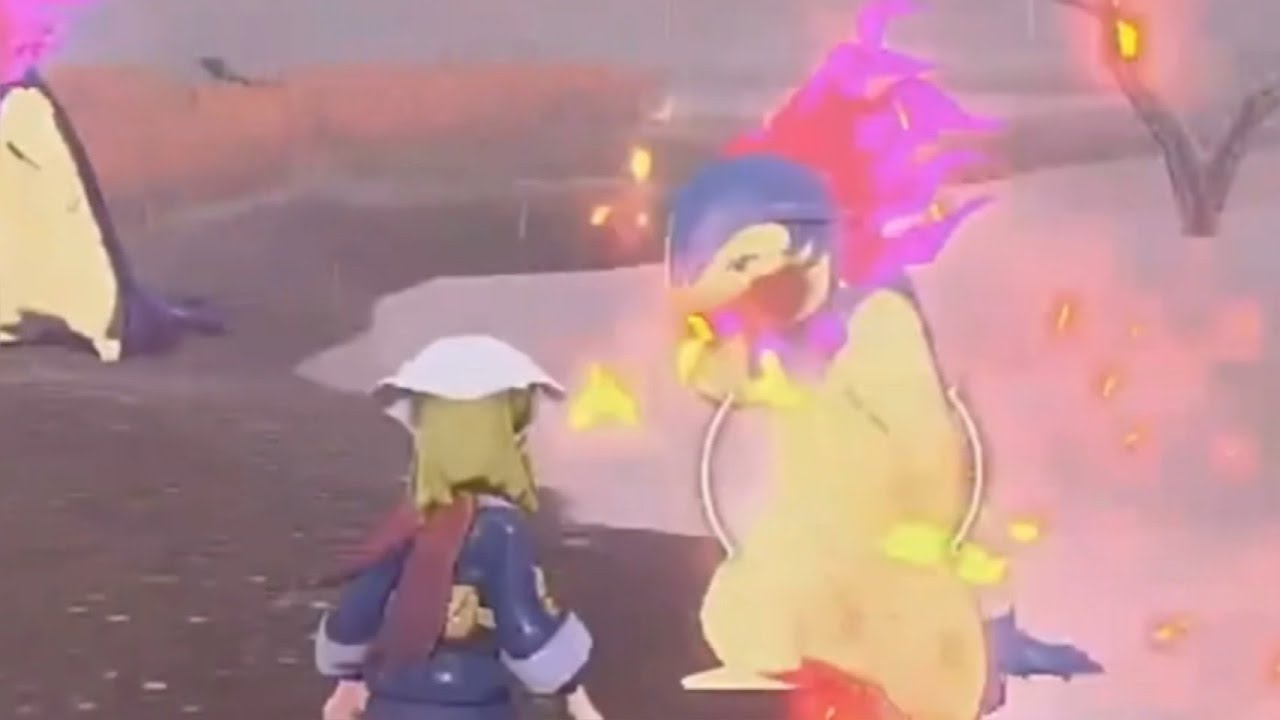 色違いヒスイバクフーンが出たよ。【ポケモンレジェンズアルセウス】