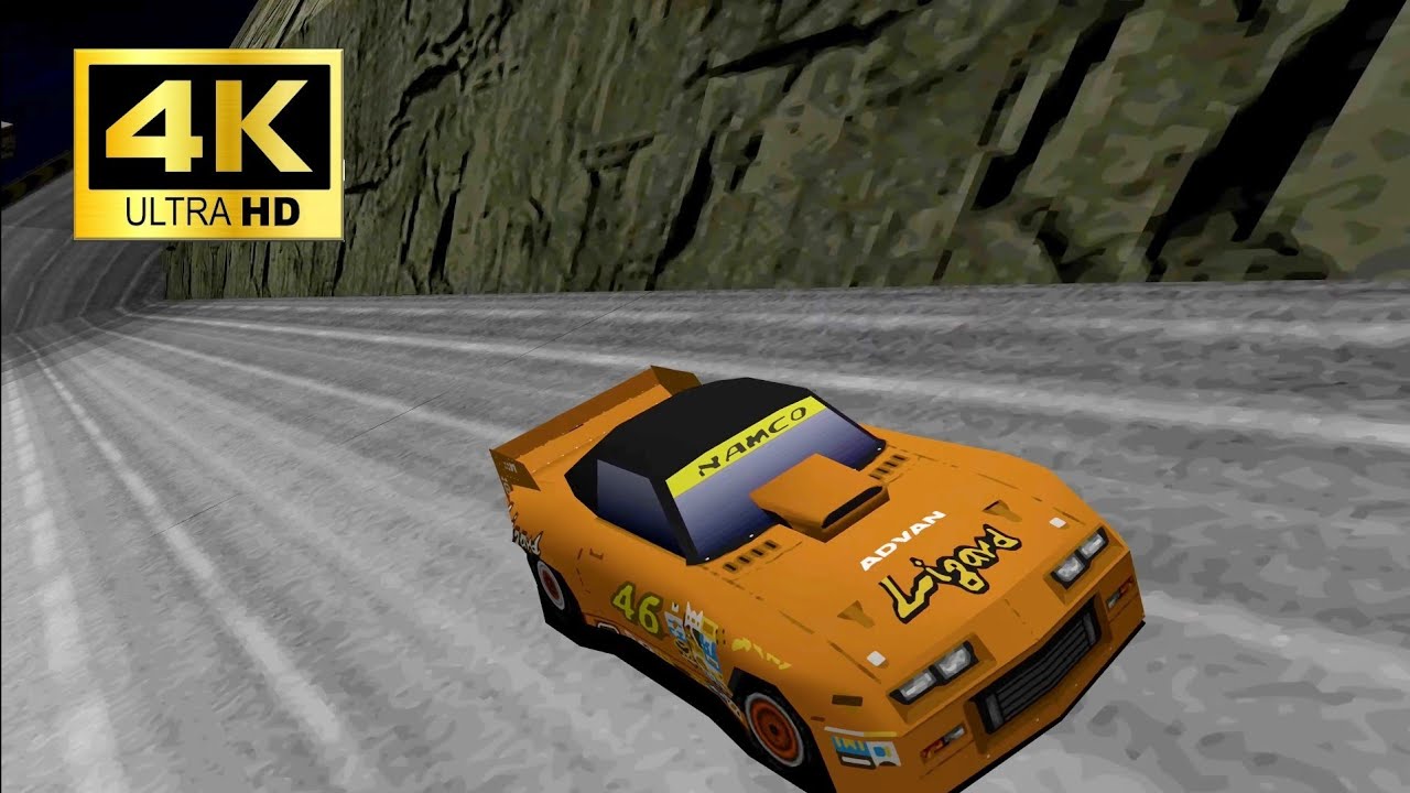 PS1を「4K」で蘇らせてみた!!!【レイジレーサー】 リザード インスティンクト クラス5 Rage Racer 4K #9