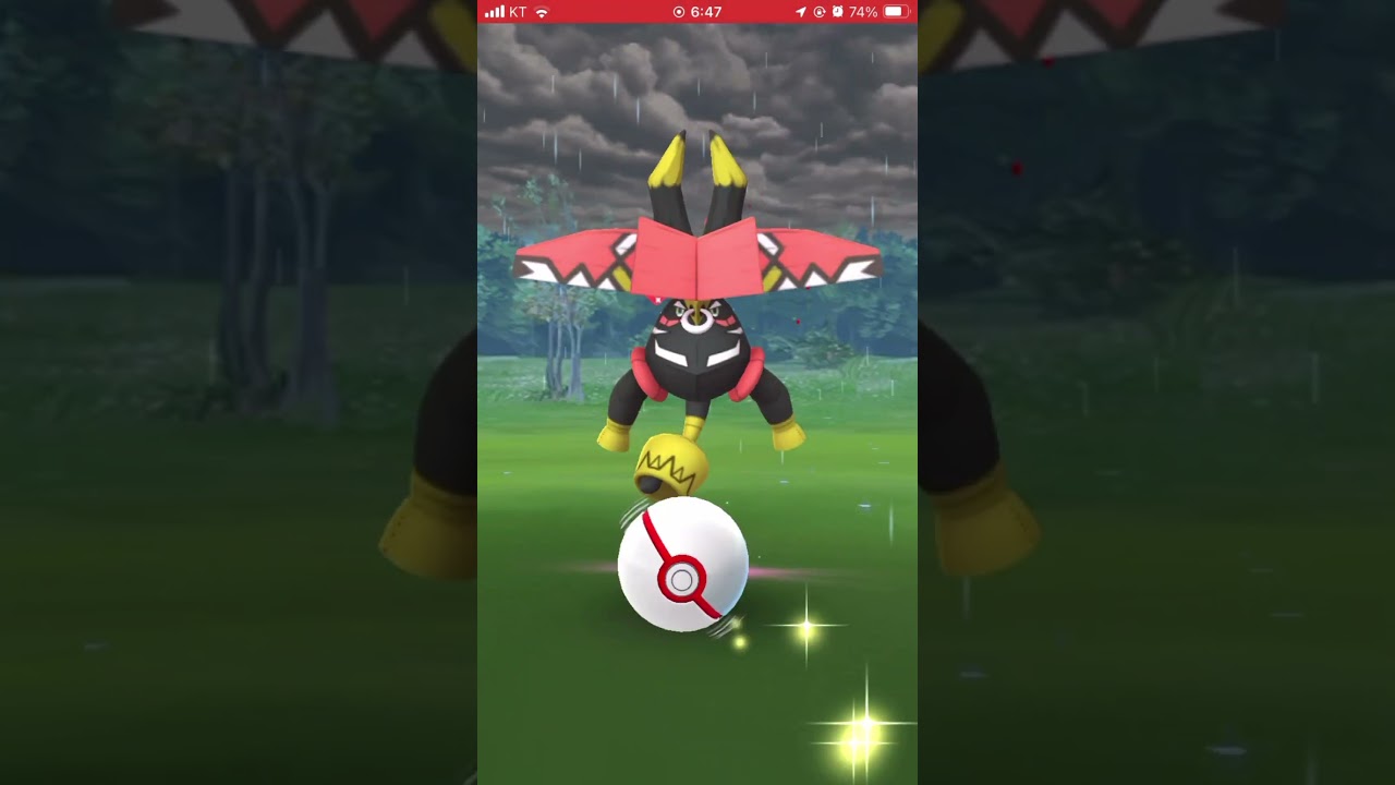 【ポケモンGO】100% カプブルルゲッチャレ #ポケモン #tapu Bulu  #ショート#伝説  #pokemongo #shorts #カプブルル