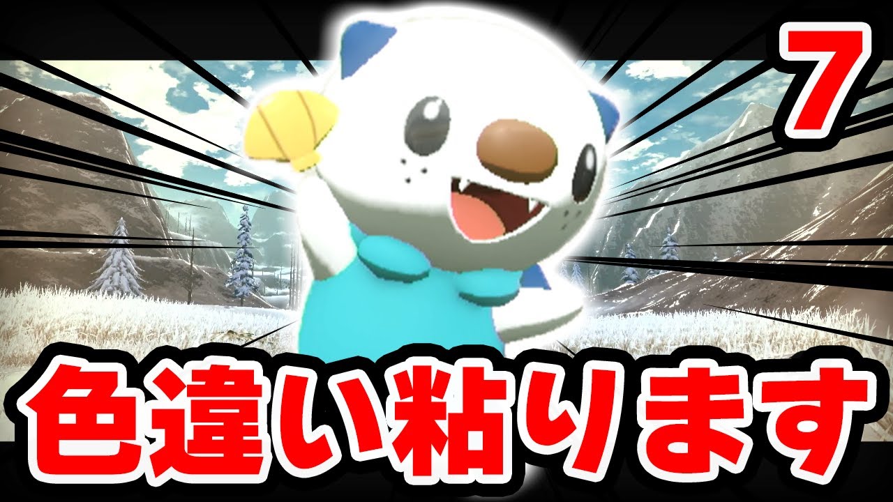 色違いミジュマルが欲しい 7【ポケモンレジェンズアルセウス】