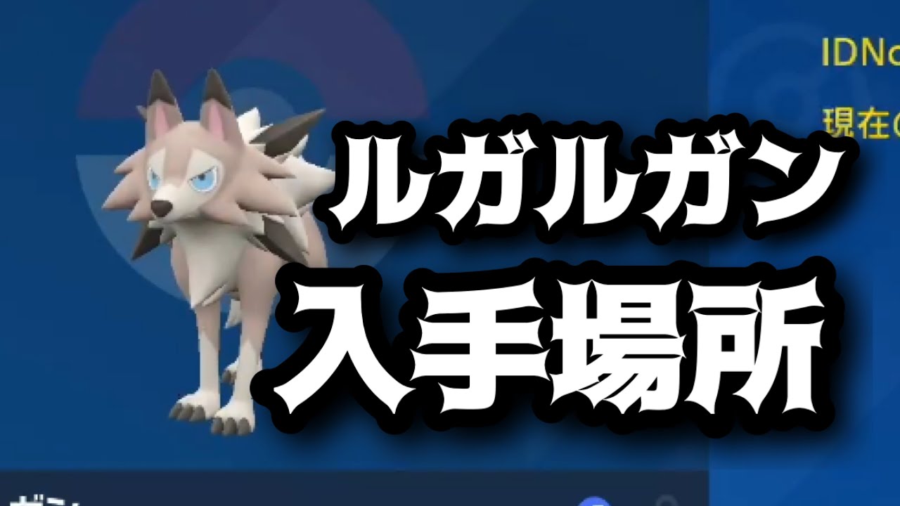 【SV】【速報】ルガルガン入手場所
