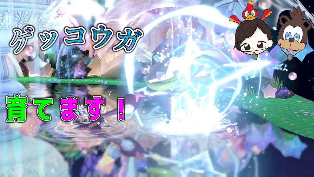 ゲッコウガ本気で育てます！！(強化期間2日目)時々別キャラ使います
