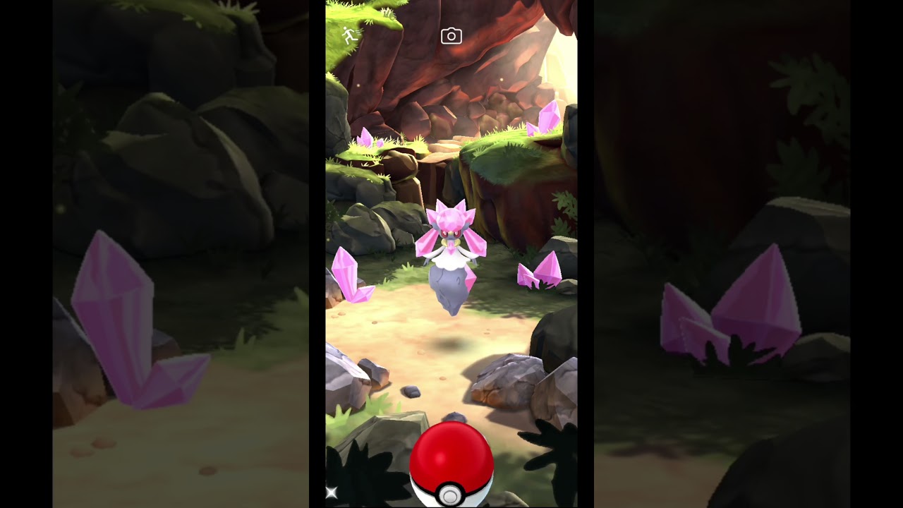 【ポケモンGO】ディアンシー捕獲 #shorts #pokemongo