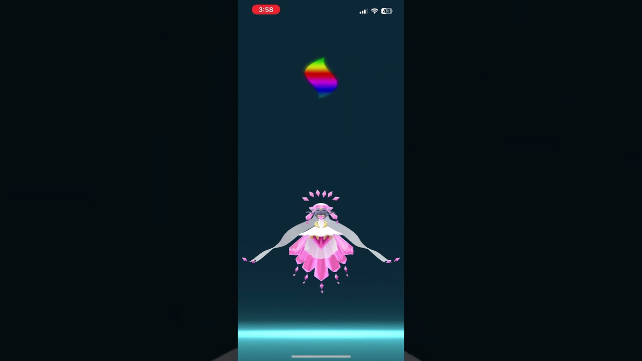 メガディアンシー爆誕！！ #pokemongo #ポケモンgo