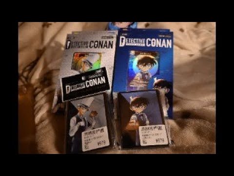 【祝】コナンのカードゲームgetできたから、開封、スリーブ作業していくよ！【スタートデッキ・ブースターデッキ】